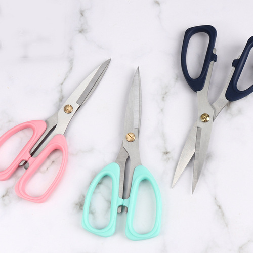 Office scissors Student DIY scissors Home scissors Stainless steel tailor scissors Thread art scissors