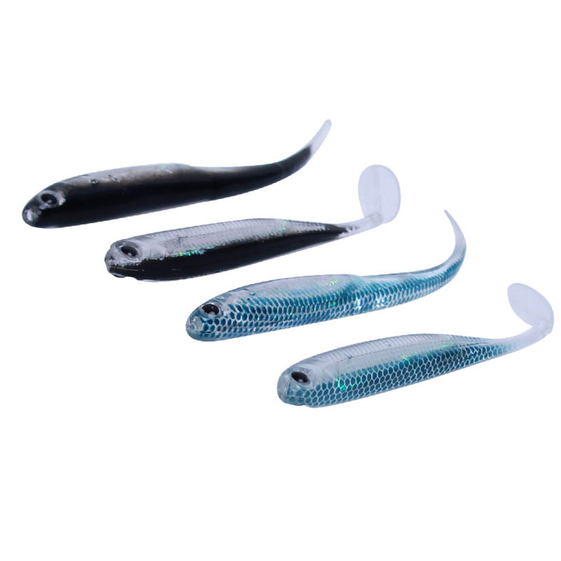 Li le New products Road sub- simulation Rainbow Fish Soft bait Road sub- Go fishing Supplies wholesale