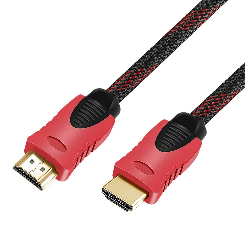 Поставщик источник оптовый HDMI14+1 версия красный черный сет HD линия поддерживает 2K3D красный черный сет HDMI высокое разрешение линия