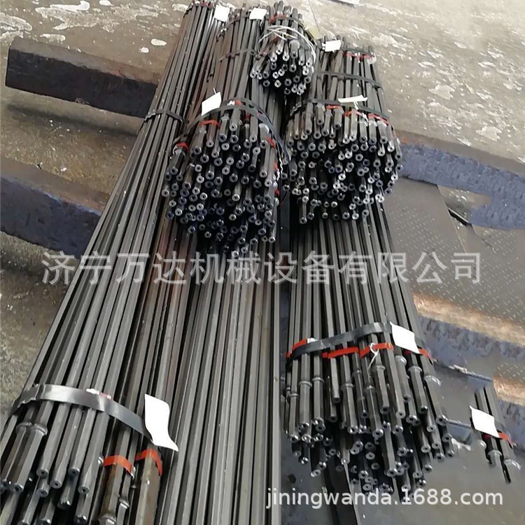 供应贵钢B22风钻杆 B22六棱风钻杆B19锚索钻杆厂家 B25风钻杆E18