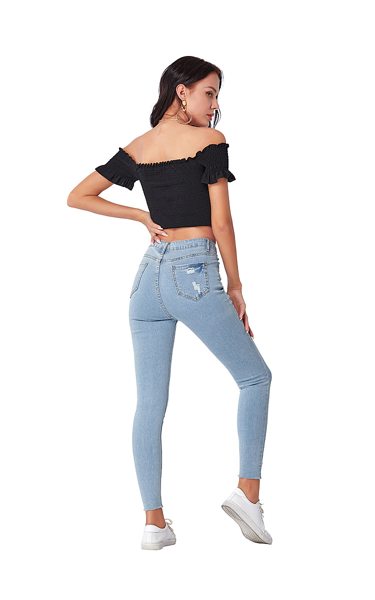 casual stretch denim pants NSSY9868