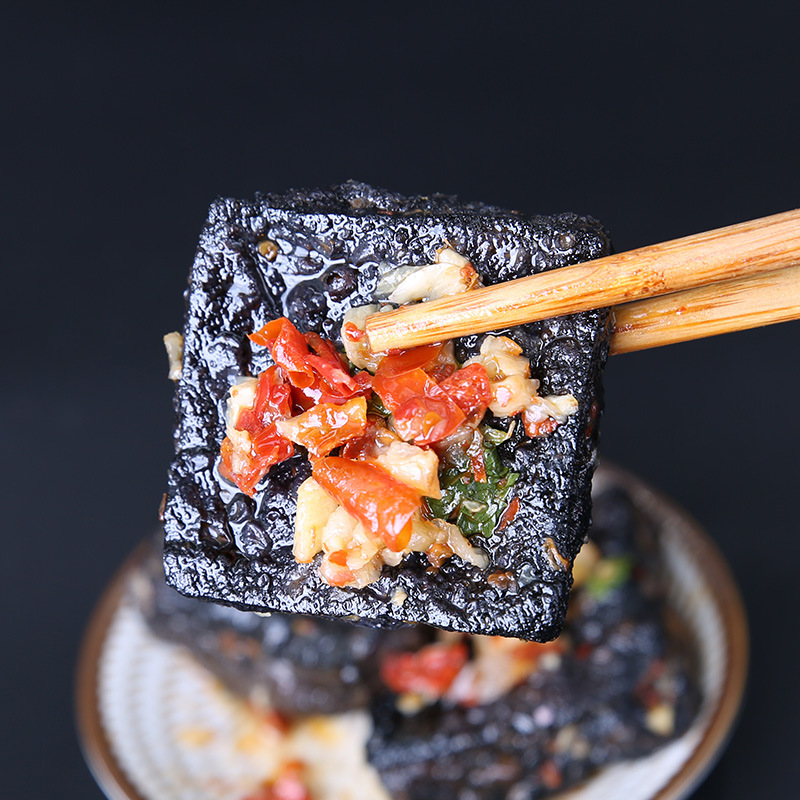 湘妹子湖南原産地特産 老長沙臭豆腐 235g 醬香味零食真空包裝