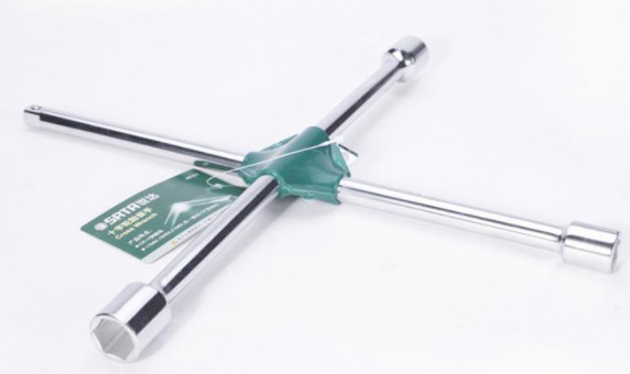 世达工具十字轮胎扳手套筒扳手十字架汽车轮胎维修换胎世达48101