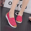 Factory wholesale 2020 new pattern Watermark Mesh shoes leisure time ventilation Single shoes Take a walk Driving shoes Korean models Women's Shoes