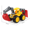 Bulldozer, beach car model, archaeological excavations