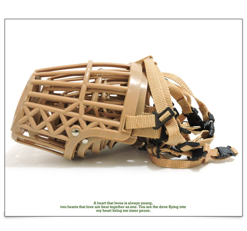 Dog Muzzle Anti-Bite, Anti-Barking, and Prevents Picking Up Objects — Medium & Large Breed Pet Mouth Cover/Muzzle Cage — Ideal for Golden Retrievers, Teddy Dogs, and More