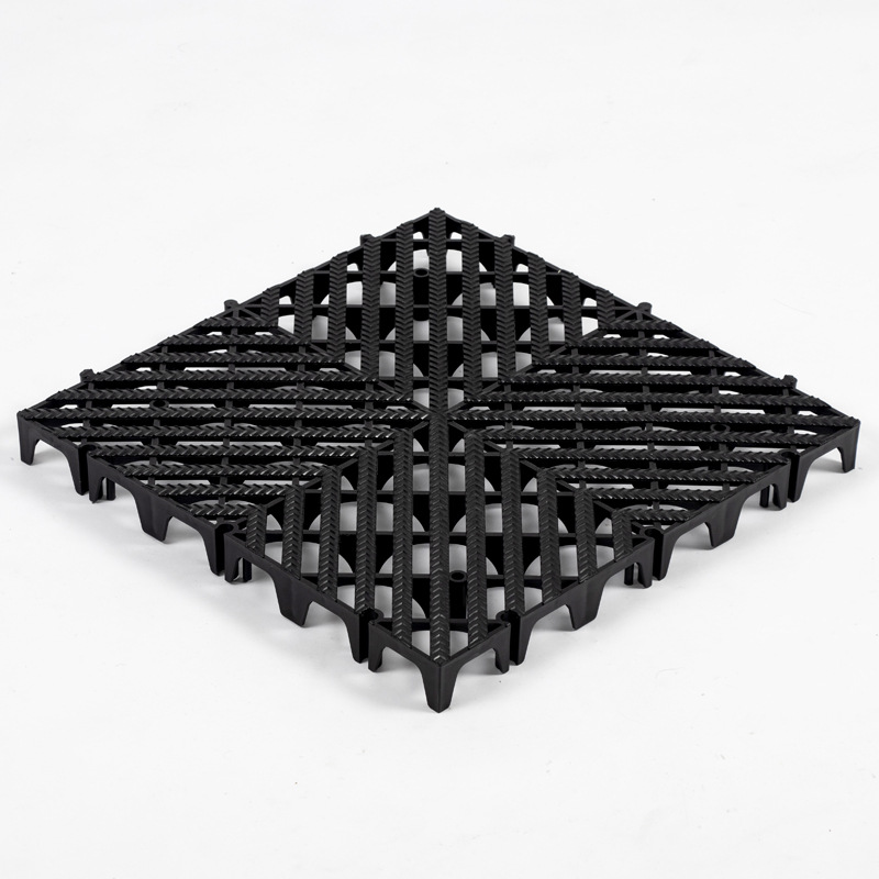 Rejilla para Piso de Lavadero de Autos, 4 cm, Patrón de Dragón, Rejilla de Drenaje sin Excavación, Tapete de Piso de Plástico Encastrable, Rejilla