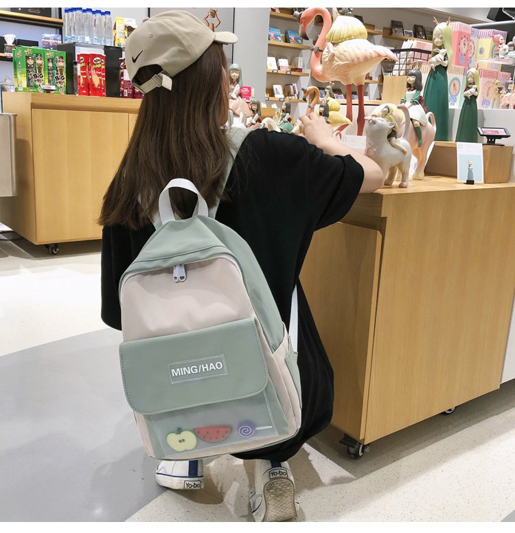 Korean College Style Creative Funny Transparent Fruit Backpack Casual Schoolbag Wholesale Nihaojewelry display picture 35