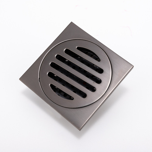 Stainless steel floor drain anti-odor core self-sealing bathroom washing machine water plug deep brushed floor drain manufacturer sales dilo