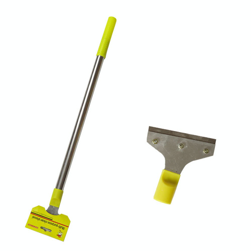 Iron head extended blade stainless steel cleaning knife cleaning decoration shovel glue shovel with blade metal shovel shovel tile glue