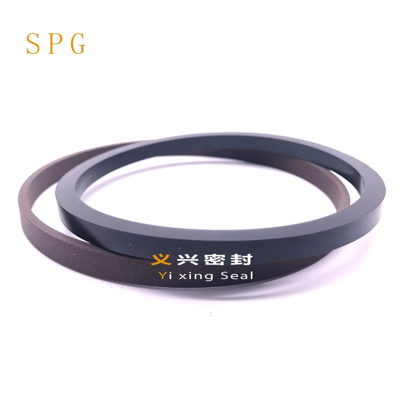 SPG тип PTFE+NBR двухсторонний поршень высокое давление уплотнение квадратный кольцо Глей высокая нагрузка 35МПа