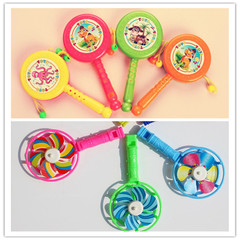 Children's Colorful Windmill Whistle Kindergarten Student Gift Festival Gift Plastic Whistle Toy Novelty Gadget