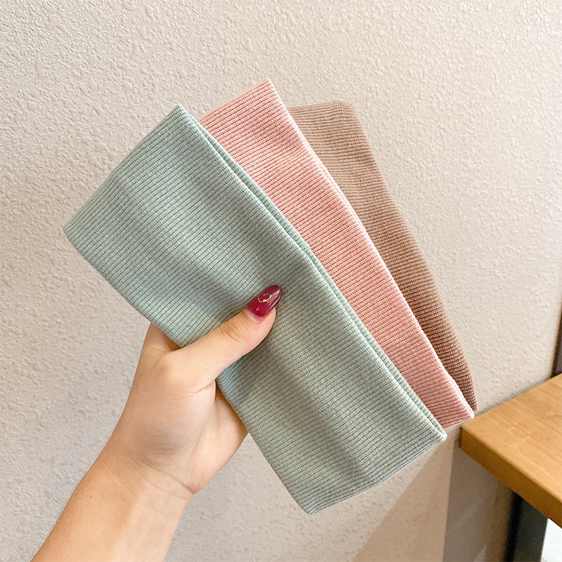 Ouyang Nana mismo estilo de banda de pelo de los deportes de las mujeres Red rojo todo partido sudor absorbente de salir corriendo de punto lavado de cara diadema pañuelo femenino