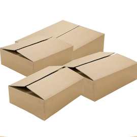 T型长方形纸箱批发纸盒快递扁平大开口打包盒 扁平纸箱子厂家