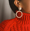 Earrings, European style, simple and elegant design