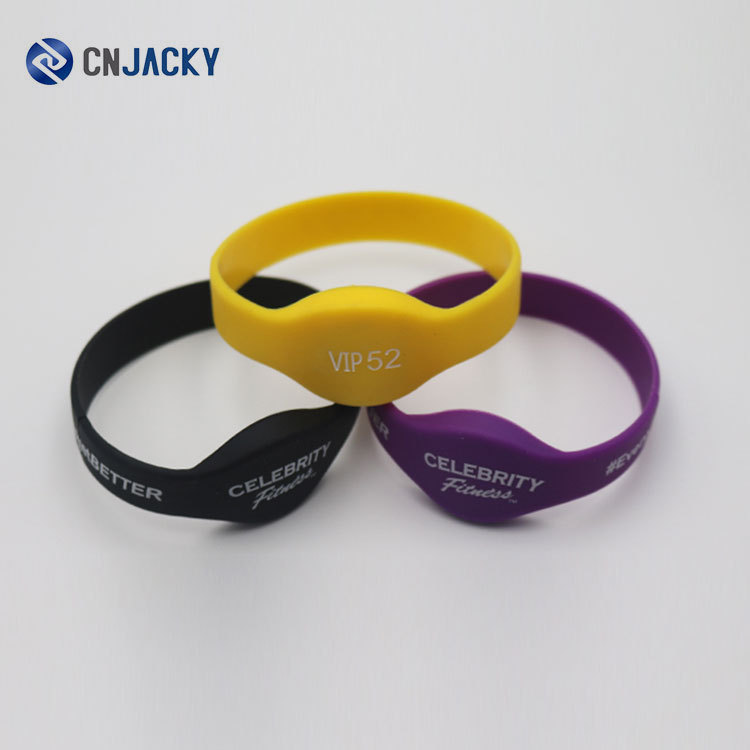 个性硅胶手腕带RFID会议签到手环id门禁卡 健身游泳桑拿牌NFC腕带