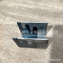40*60金属子母扣方管连接件铁管焊接配件桌架货架连接卡扣家具用