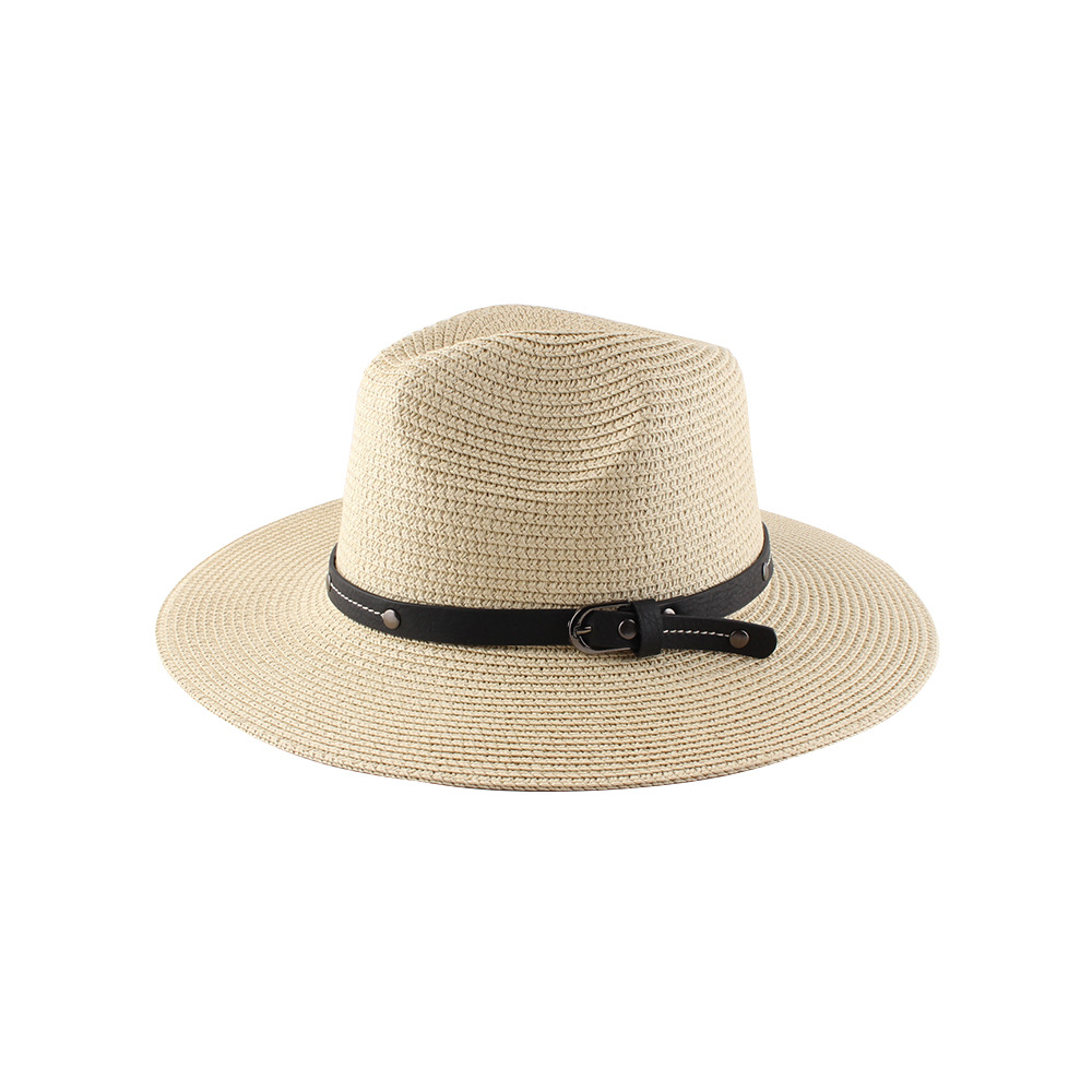 Frau Retro Einfarbig Flache Traufen Fedora-hut display picture 2