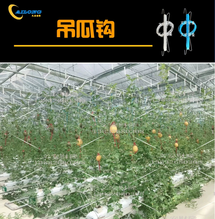 Арбуз Дыня подвесной крючок Дыня Фрукты висячий крючок для рассады Тыква цветной перец подвесной виноградный крючок