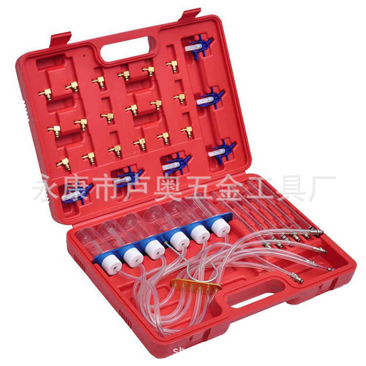 Detector de boquilla diesel boquilla de retorno de aceite herramienta de detección de inyector Common Rail detector de reparación de automóviles