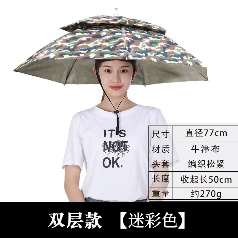 Double-layer breathable windproof umbrella, UV protection, sun protection, wholesale, 77cm