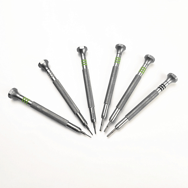 手表维修工具 修表螺丝刀 一支螺丝批 6支装一字修表起子