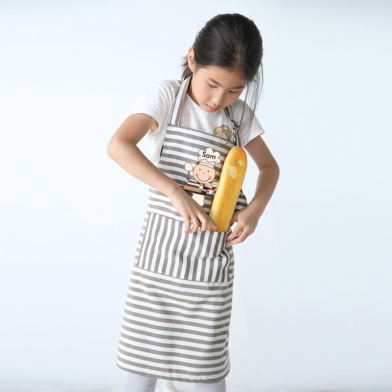 Mono sin mangas para niños bebé comiendo pintura antiincrustante para niños delantal para niños ropa de pintura primavera y verano ropa protectora personalización