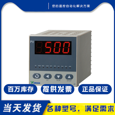 厦门宇电AI-500型测量单路显示报警仪表可通讯可变送输出电子器