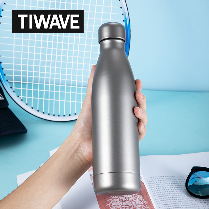 達雅 純钛保溫杯男女士雙層,钛合金禮品杯子車載泡茶水杯