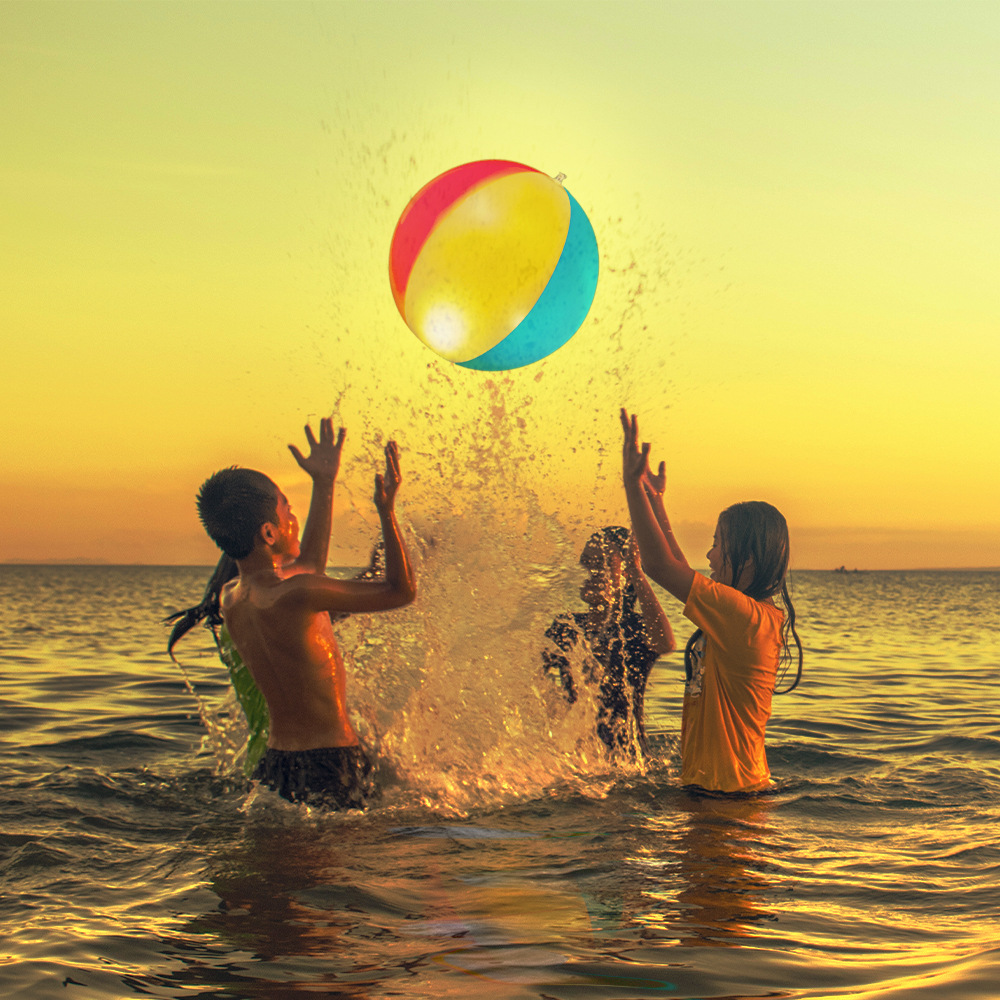 亚马逊户外现货太阳能泳池灯LED太阳能发光漂浮球户庭院挂灯