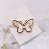 Sophisticated hair accessory, metal pin, hairgrip, European style, simple and elegant design