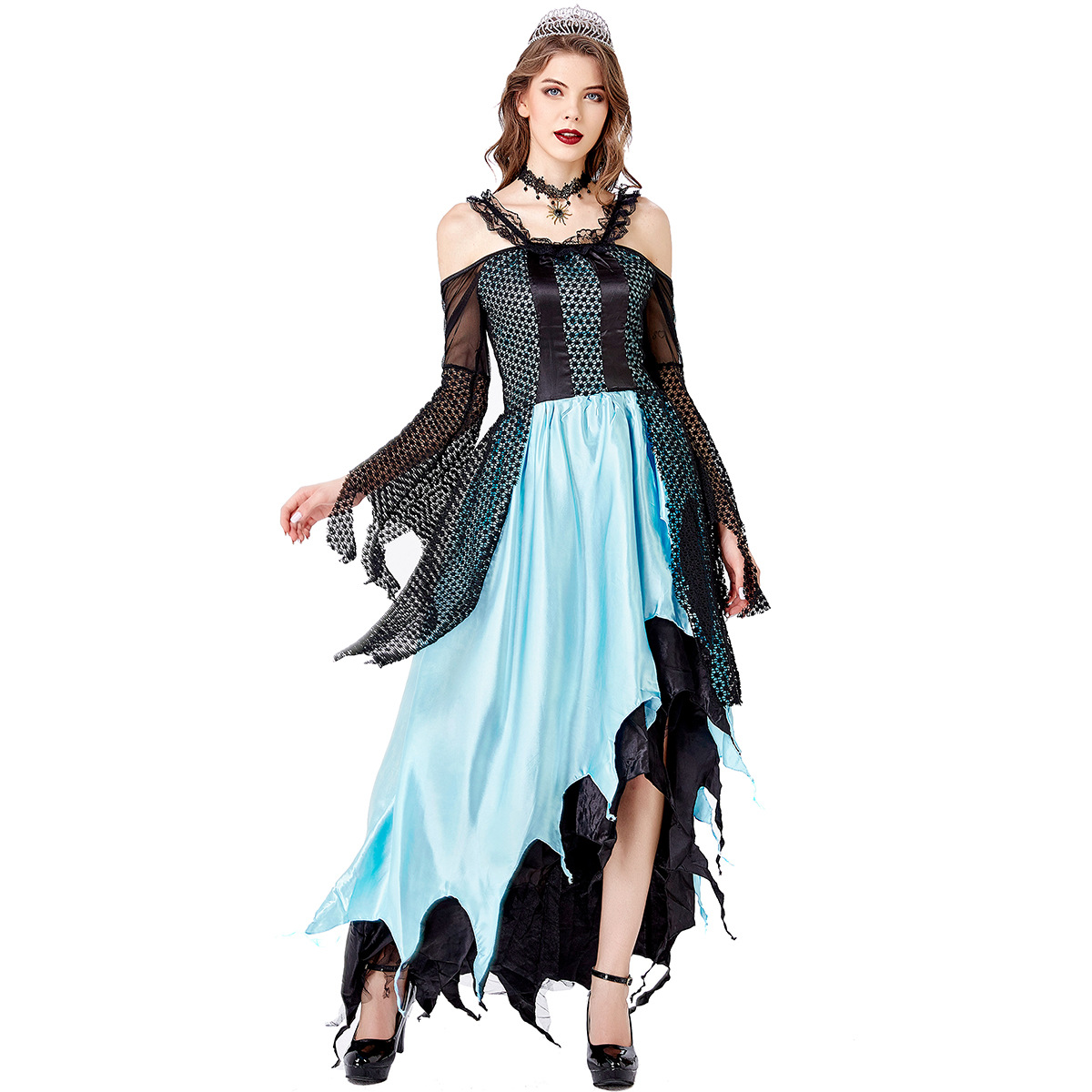 Halloween costume vampire demon witch  cosplay costume nihaostyles wholesale halloween costumes NSMRP79316