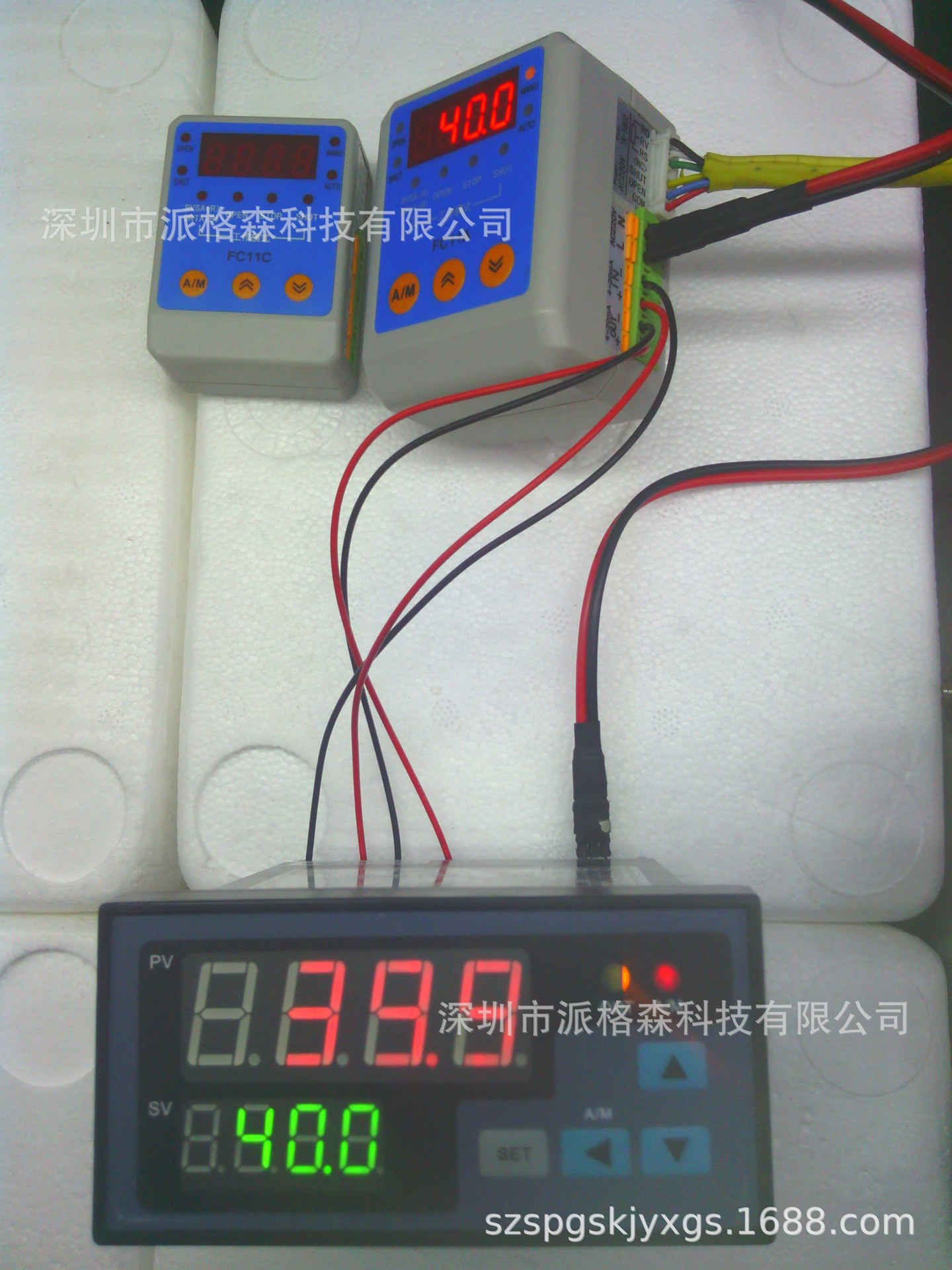 电动执行器信号源电动阀门使用PE-9648手操器信号源自动切换器