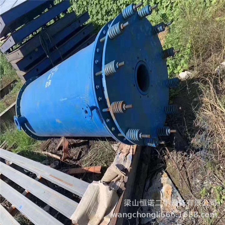 转让二手10平方20平方石墨换热器 石墨圆块孔式换热器 冷凝器