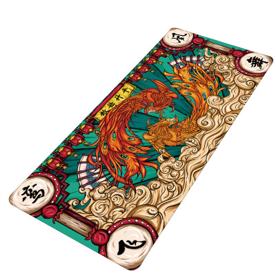 鼠标垫超大号加厚 防滑桌垫 游戏键盘垫锁边防水电脑垫广告鼠标垫|ms