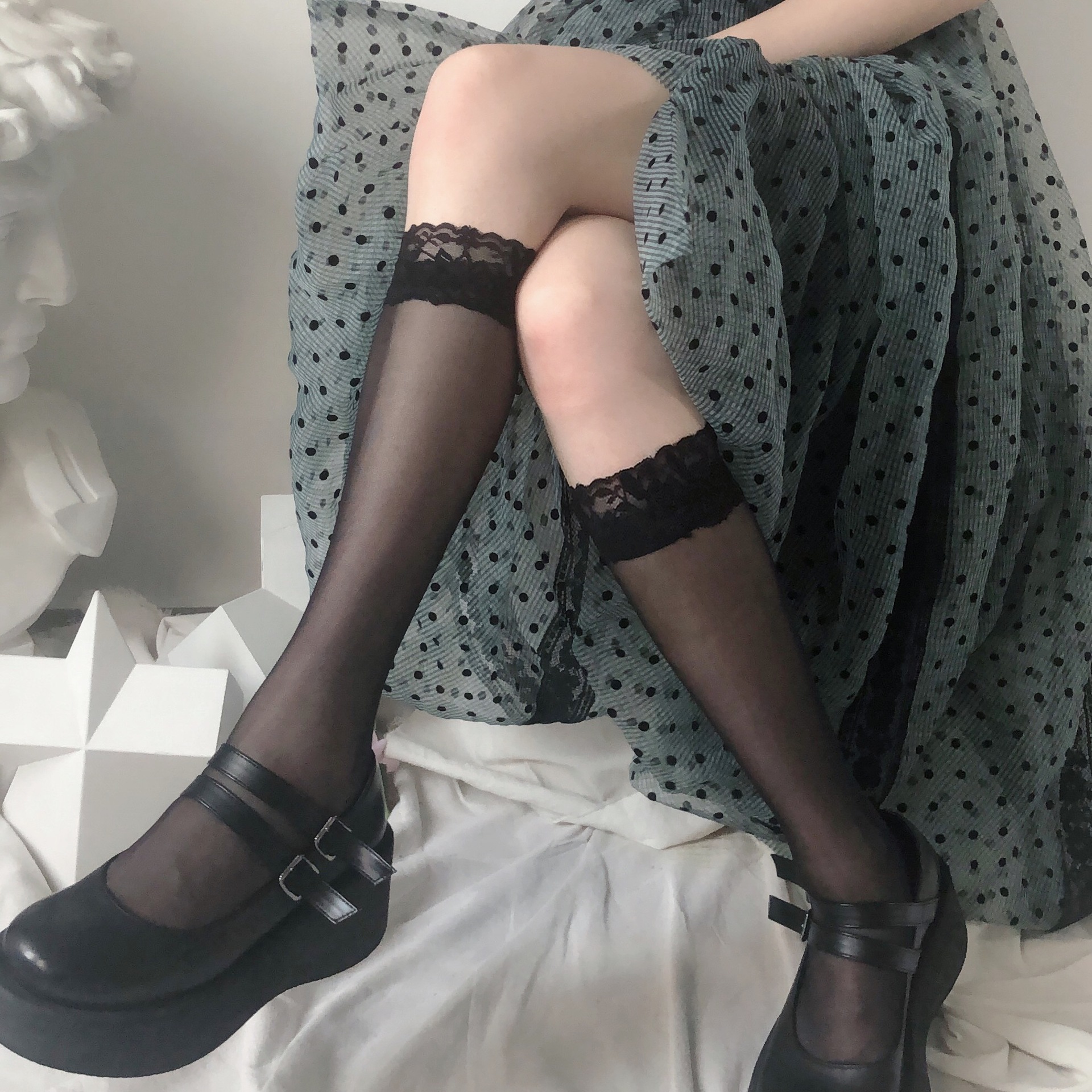 Summer ultra thin lace classic tights