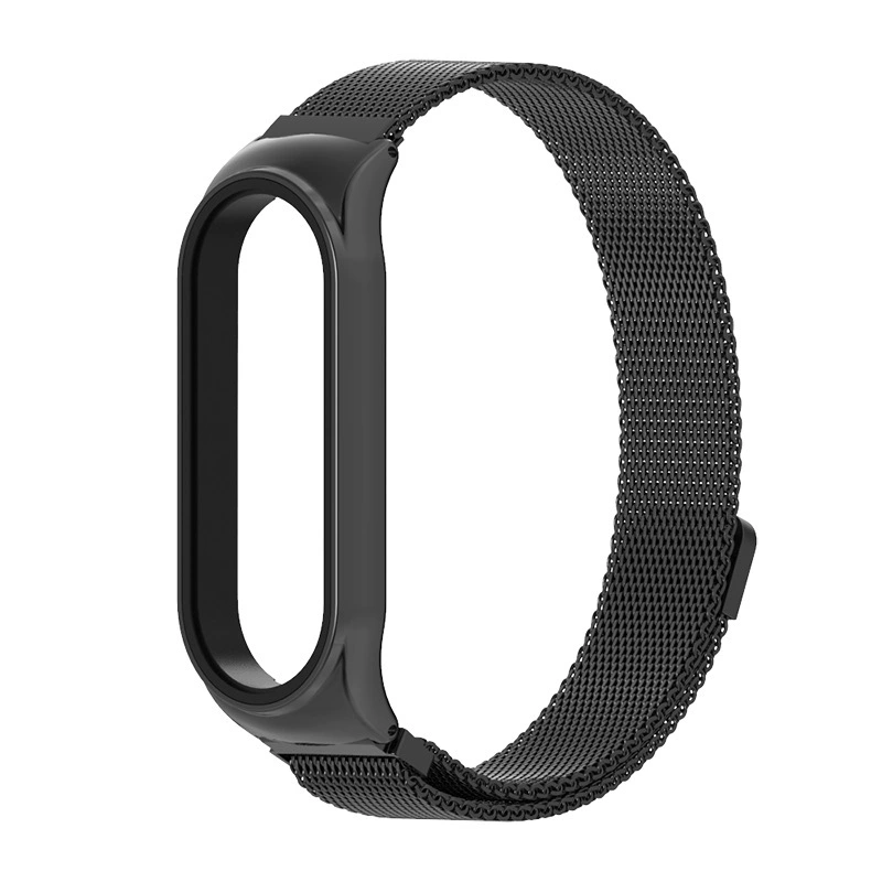 Совместимо с Amazfit Band 7 Huami браслет 5 лент металл три бусины Strite Magland Magnetic Magnetic Suffering