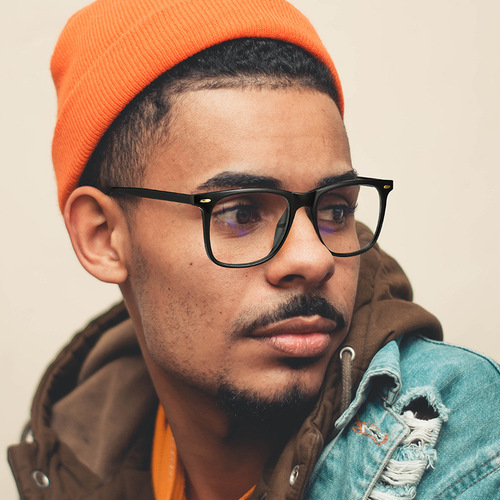 Sunglasses Anti-blue light minimalist unisex flat-frame glasses TR90 European and American frame computer protective glasses 2024