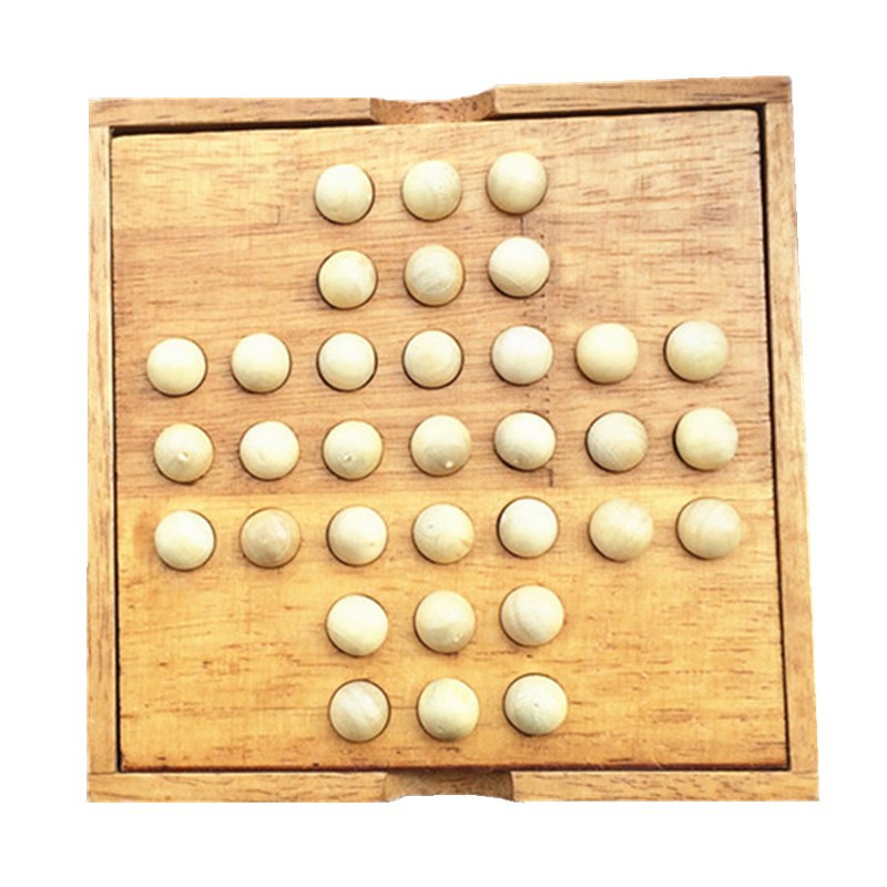 Juguetes educativos de madera juego de Inteligencia Digital en forma de plato especial Kong Ming bloqueo Luban bola color ajedrez tallado loco al por mayor