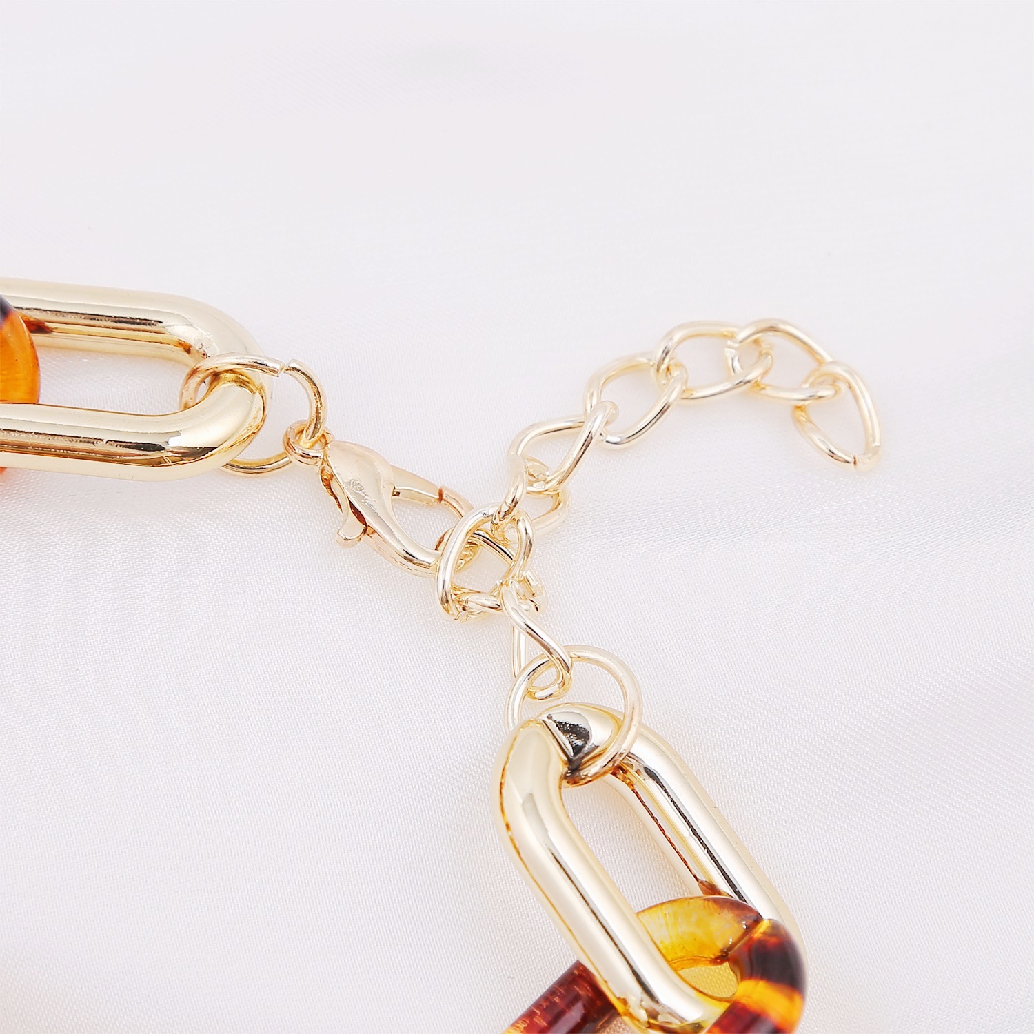 Personalised Acrylic Chain Necklace For Women Statement Jewellery_voghion.com