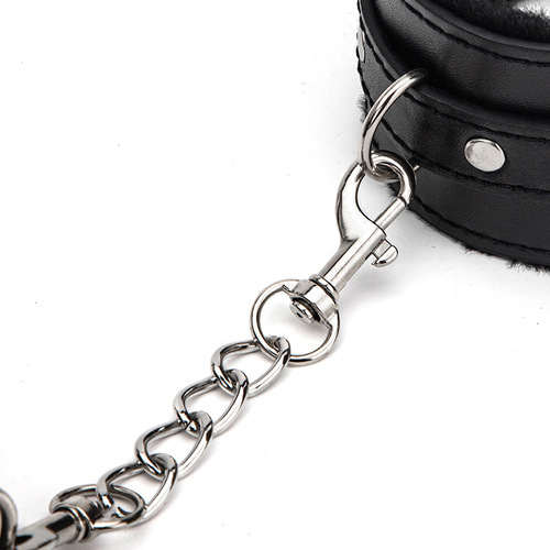 Erotic Products Couples Bed Binding Handcuffs Foot Cuffs Restraint Cross Stuffed 3-Piece Set Adult Women's Products 