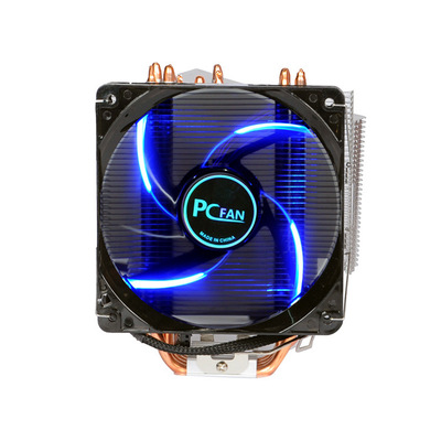 PCFAN 冷先风·冰魂 电脑台式机 CPU散热器 铜管四热管 静音风扇