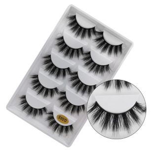 Eyelashes 3d��ˮ��5���ٽ�ë�羳�W����Ȼ���ܿ��۽�ë���lG507