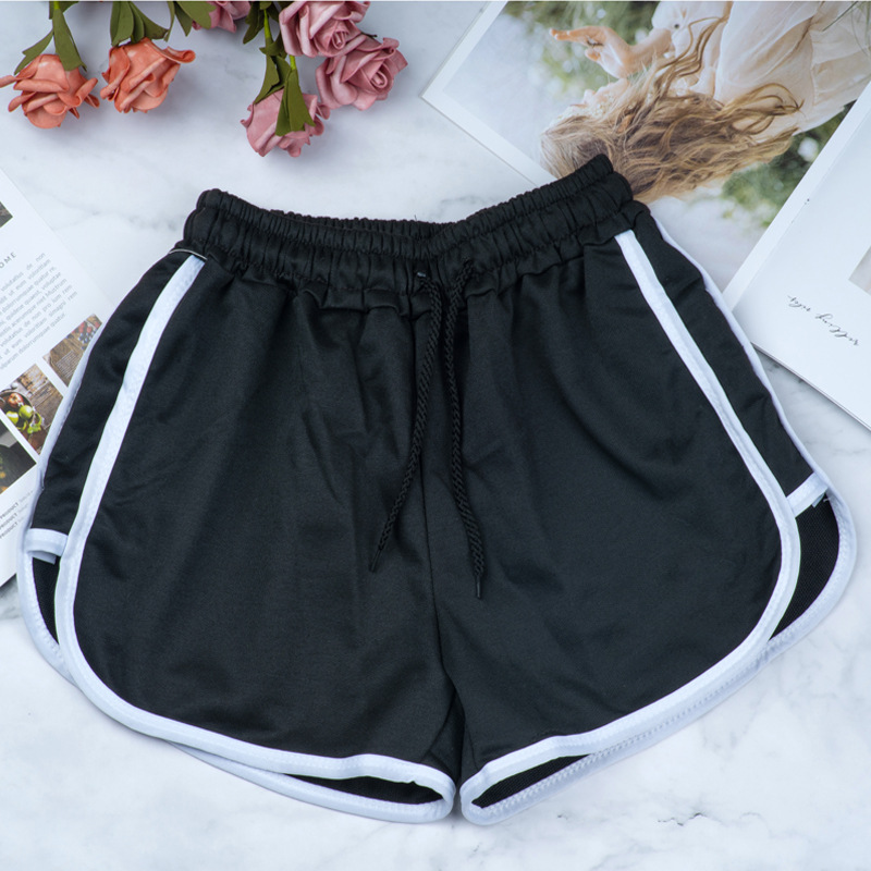 Wish sports shorts women's summer loose wide-legged high-waist casual large size home wear pajamas running fat mm hot pants