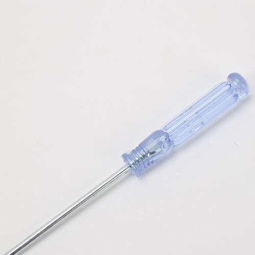 Transparent Mini Screwdriver Crystal Handle Custom Small Transparent Head Flathead and Phillips Screwdriver Wholesale