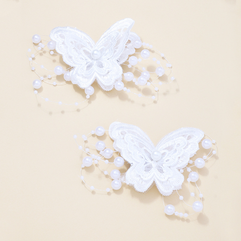 Butterfly  Pearl  Hairpin display picture 4