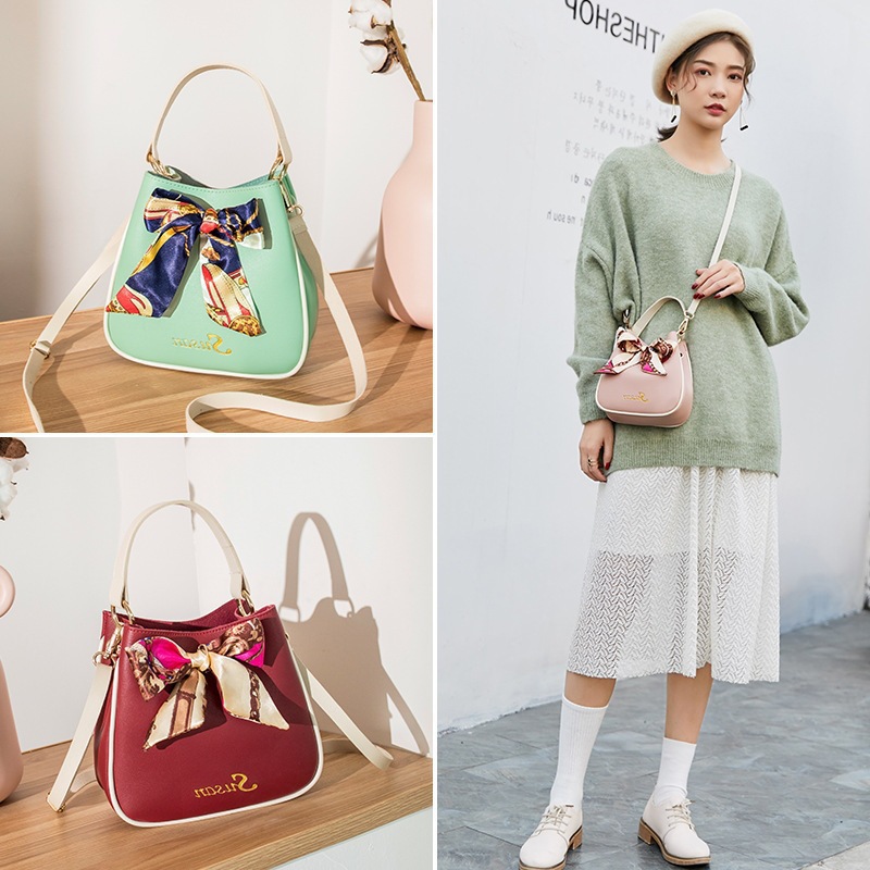 Bucket bag female 2020 new Korean fashio...