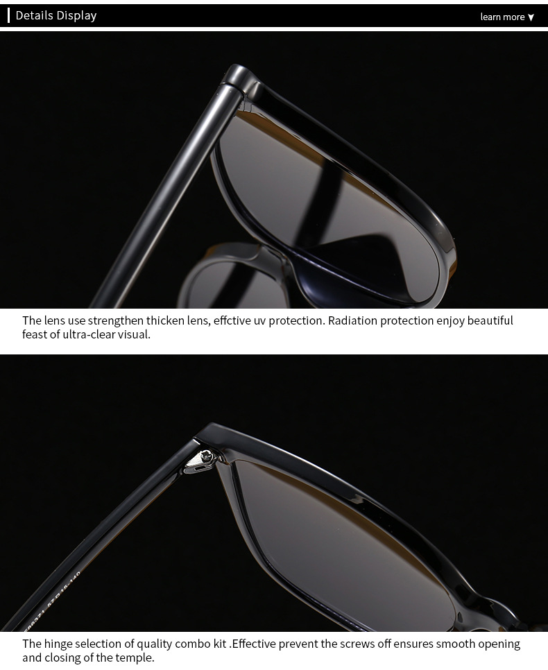 Modern Men’s Retro Sunglasses Catwalk Style Premium Eyewear_voghion.com