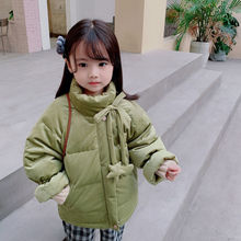 女童冬裝羽絨棉棉襖2020新款韓版女寶寶洋氣加厚外套女孩兒童棉衣