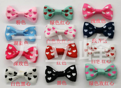 Wholesale made Children bow tie bow A variety of styles clothing Jewelry gift accessories 1.5cmX2.8cm